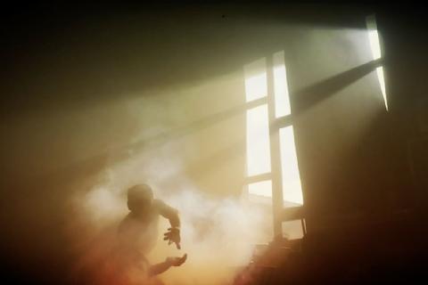 Chispas de nieve y un rayo furtivo Chispas de nieve y un rayo furtivo